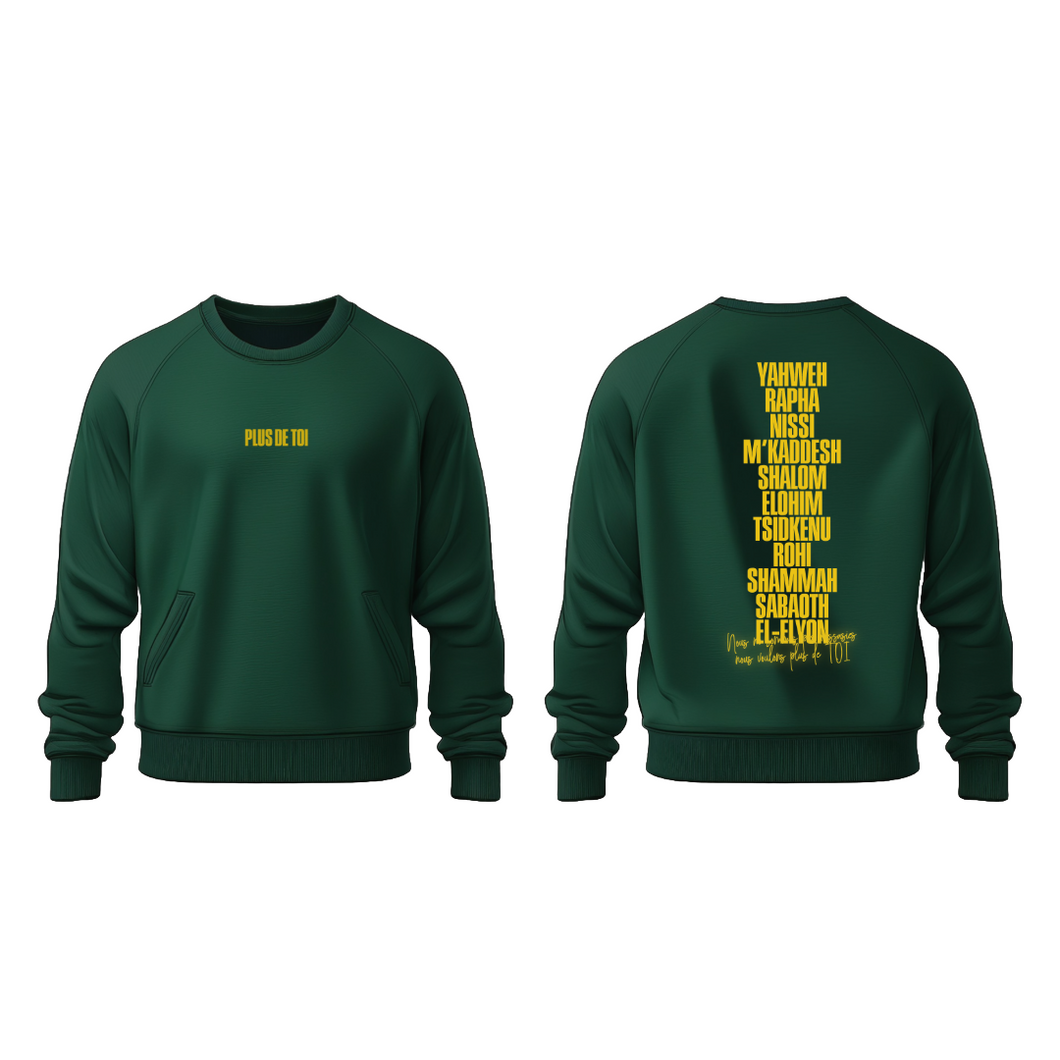 24H - Cotton Ouaté - PLUS DE TOI -  (crewneck)